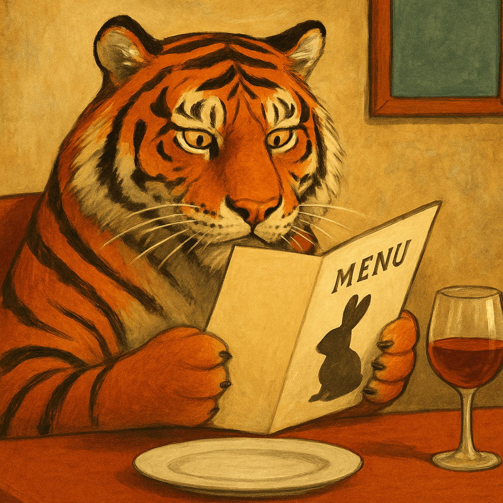 Tiger w[th Menu
