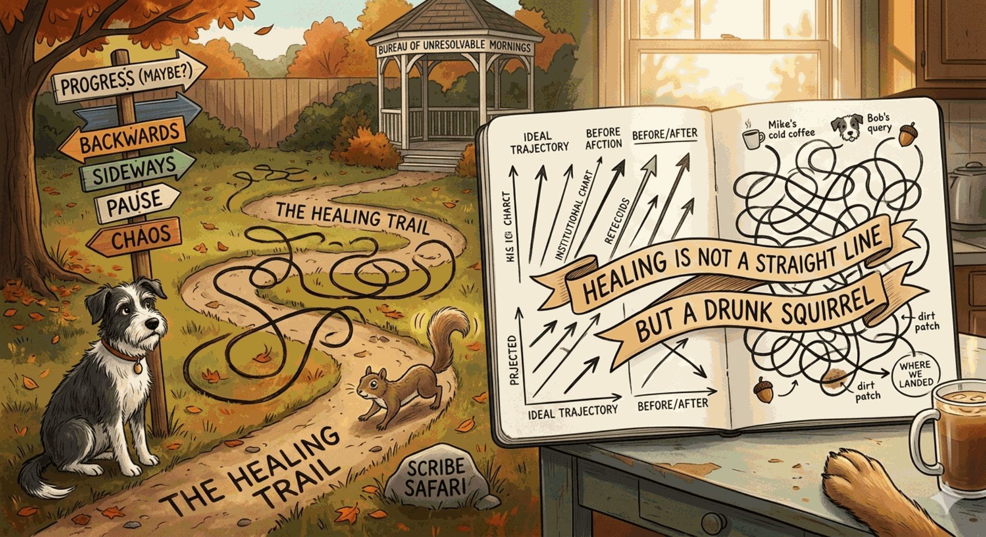 Healing is Not a Straight Line