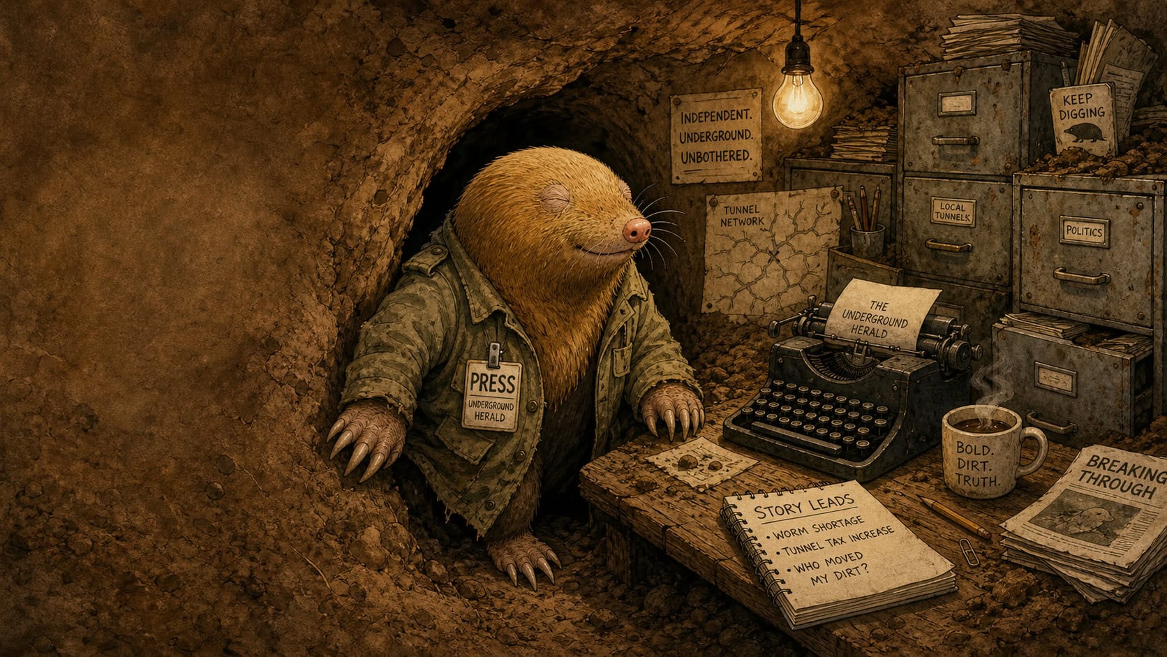 Otto the Golden Mole